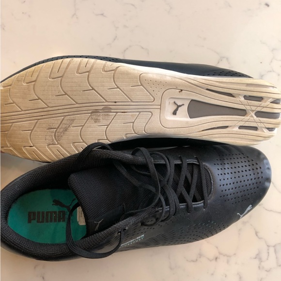Puma Mercedes AMG Petronas Drift Cat 5 Ultra II Black White Green Size 11.5 US - Picture 14 of 16